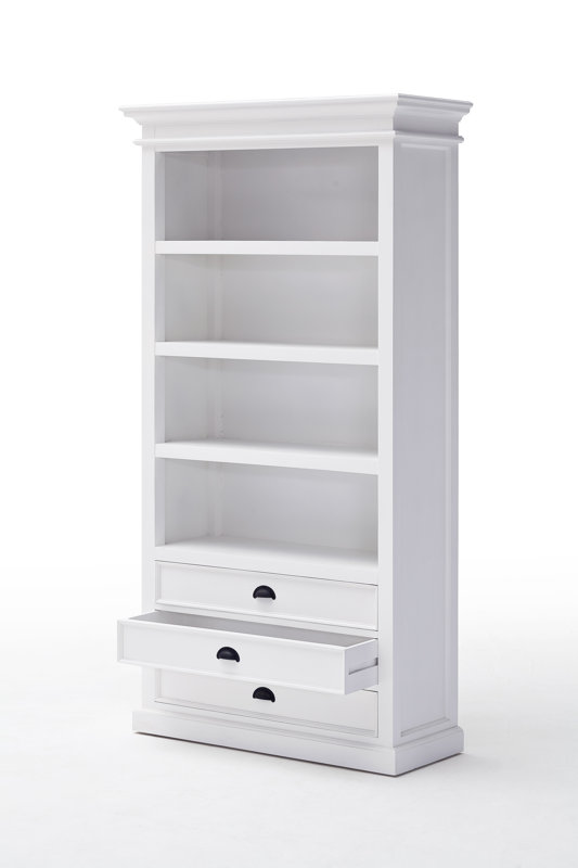 Beachcrest Home Amityville Standard Bookcase & Reviews Wayfair